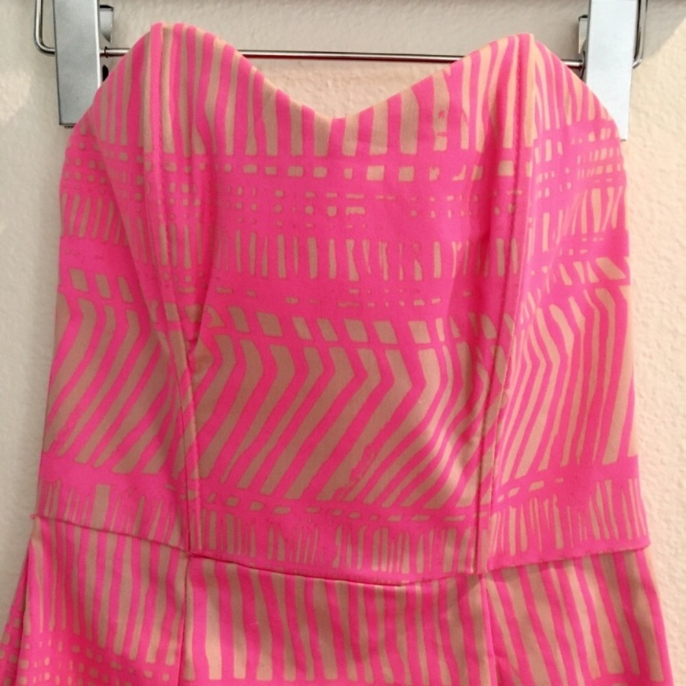 H&M STRAPLESS COCKTAIL DRESS 💕🌸 - Picture 4 of 6